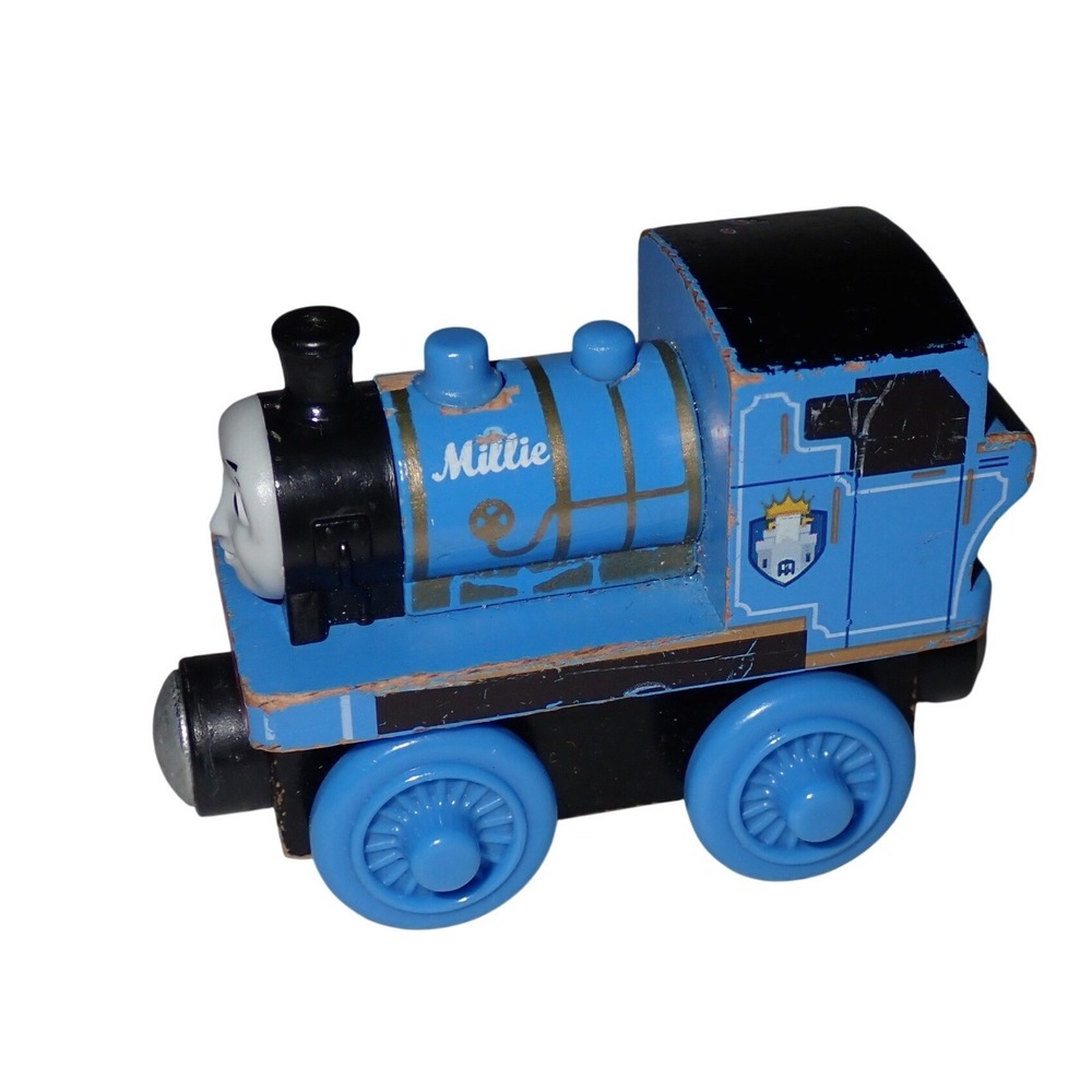 Thomas & Friends Wooden Railway Millie Blue French Engine Y4486 O/S